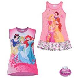 Lamaloli Nočná košeľa princezné Disney