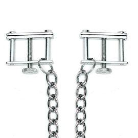 Rimba Adjustable Nipple Clamps with Chain