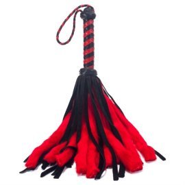 Devil Sticks Mini Faux Flogger Polished Leather