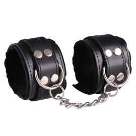 Dominate Me Leather Handcuffs D12