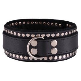 Dominate Me Leather Collar D36 Deluxe