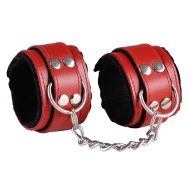 Dominate Me Leather Handcuffs D14
