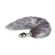 Easytoys Fox Tail Plug No. 5 Silver - cena, porovnanie