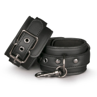 Easytoys Fetish Collection Black Leather Handcuffs - cena, porovnanie