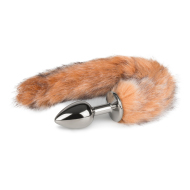 Easytoys Fox Tail Plug No. 7 Silver - cena, porovnanie