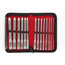 Kiotos Steel Single End Dilator Set - Sada oceľových dilatátorov 14ks