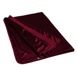 Liberator Fascinator Throw Velvish Merlot