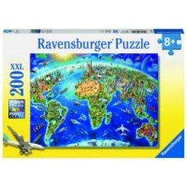 Ravensburger Veľká mapa sveta - 200