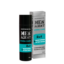 Dermacol Hydratačný gélový krém a balzam po holení Men Agent (Moisturiser After Shave) 50ml