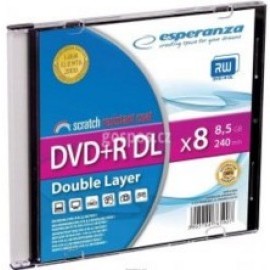 Esperanza Double Layer Slim DVD+R 8,5GB 1