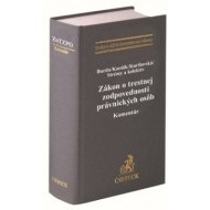 Zákon o trestnej zodpovednosti právnických osôb - cena, porovnanie