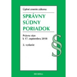 Správny súdny poriadok Úzz 2. vydanie 2018