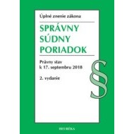 Správny súdny poriadok Úzz 2. vydanie 2018 - cena, porovnanie