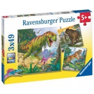 Ravensburger Dinosaury a čas - 3x49 - cena, porovnanie