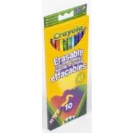 Crayola 10ks ľahko zmazateľných pasteliek - cena, porovnanie