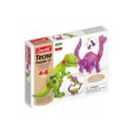 Quercetti Tecno Puzzle 3D dinosauri - cena, porovnanie