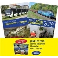 Komplet 2019: České a slovenské lokomotivy doma i ve světě (2x kniha) - cena, porovnanie