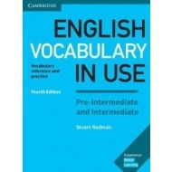 English Vocabulary in Use Pre-intermediate and Intermediate Book with Answers Vocabulary Reference and Practice - cena, porovnanie