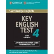 Cambridge Key English Test 4 SB with Key - cena, porovnanie