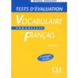 Vocabulaire Progressif Debutant Tests