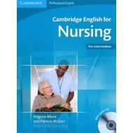 Nursing-Cambridge english+CD - cena, porovnanie