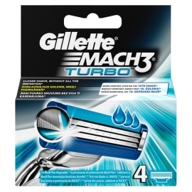 Gillette Mach3 Turbo 4ks