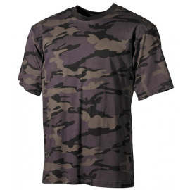 MFH Maskáčové tričko combat camo