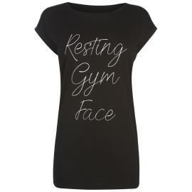 USA Pro Pro Resting Gym Face Slogan
