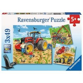 Ravensburger Poľnohospodárske stroje - 3x49