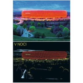 Ravensburger Svítící Allianz aréna, Mnichov 1200