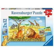 Ravensburger Zoo 2x12 - cena, porovnanie