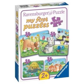 Ravensburger Sladká Domáce Zvieratá 2/4/6/8