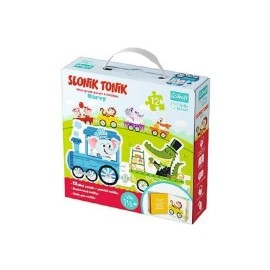 Trefl Sloník Toník sa učí farby 12