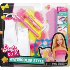 Mattel Barbie akvarelové návrhárstvo
