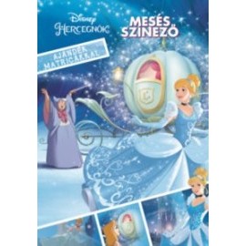 Disney Hercegnők - Mesés színező ajándék matricákkal