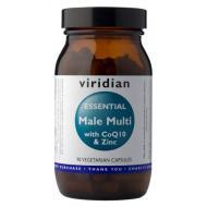 Viridian Essential Male Multi with CoQ10 & Zinc 90 90tbl - cena, porovnanie