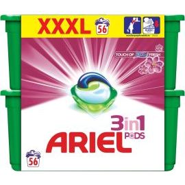 Ariel Touch of Lenor 3in1 56ks