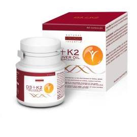 Inventia Vitamin D3 + K2 + Rybí olej 60tbl