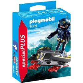 Playmobil 9086 Sky Knight a lietadlo