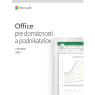 Microsoft Office 2019 Home and Business SK Medialess - cena, porovnanie