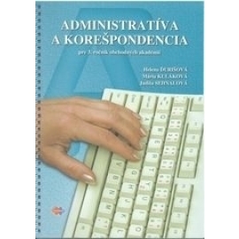 Administratíva a korešpondencia pre 3. ročník OA