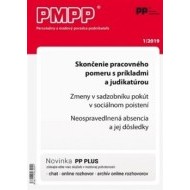 PMPP 1/2019 Skončenie pracovného pomeru s príkladmi a judikatúrou - cena, porovnanie