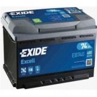 Exide Excell EB740 74Ah - cena, porovnanie