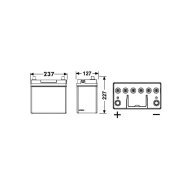 Exide Excell EB455 45Ah - cena, porovnanie