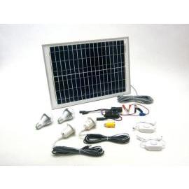 SOLAR Solárny monokryštalický systém SO135 20W 12V s USB výstupom a LED