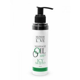 Hristina Prírodný masážny olej mäta pieporná icy mojito 100ml