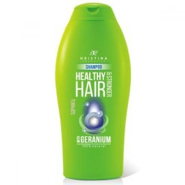 Hristina Prírodný šampón pelargónie pre zdravé a silné vlasy 200ml