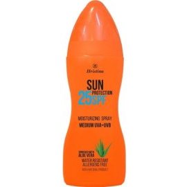Hristina Prírodné hydratačné opaľovacie mlieko aloe vera 25 spf 200ml