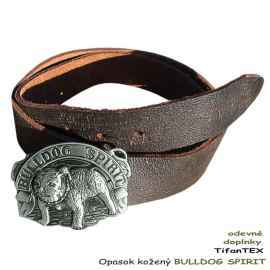 Opasok kožený s prackou