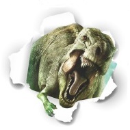 Veselá Stena Samolepka Tyranosaurus Jurský park - cena, porovnanie